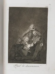 Tafel aus Los Caprichos, 1797-1798